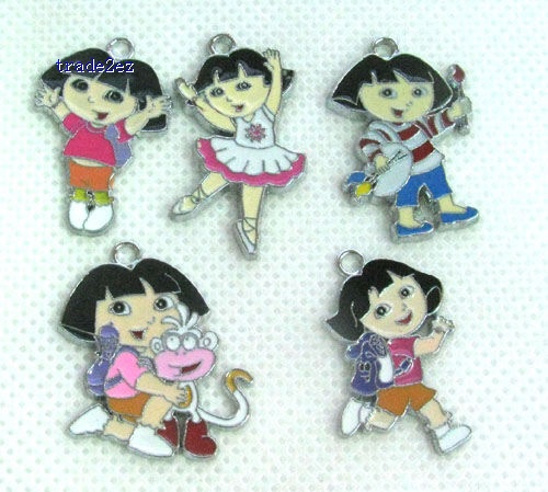 Dora mobile phone charms pendants