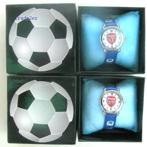 ArsenalFootballClub Cartoon Girls Kids Children Wrist Watch Gift