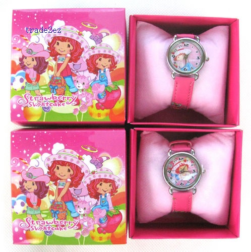 Strawberry Shortcake Fashion Cartoon Quartz Wrist watch