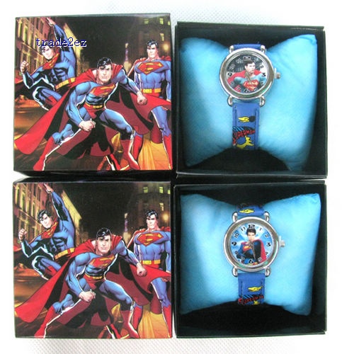 Superman Cartoon Quartz Wrist watch