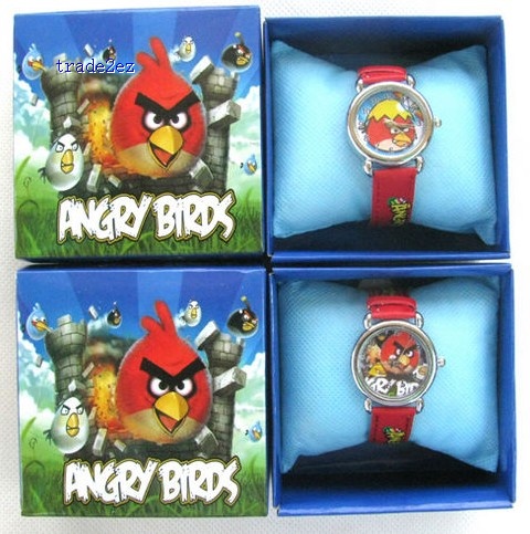 Angry Birds watch Quartz Steel Wrist Watch