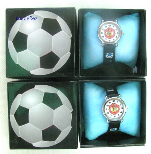 Manchester United Watch Toy Watch kid wristwatch Children watch with box