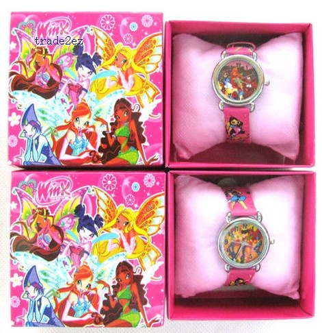 Winx Club Wristwatches Watch Free boxes