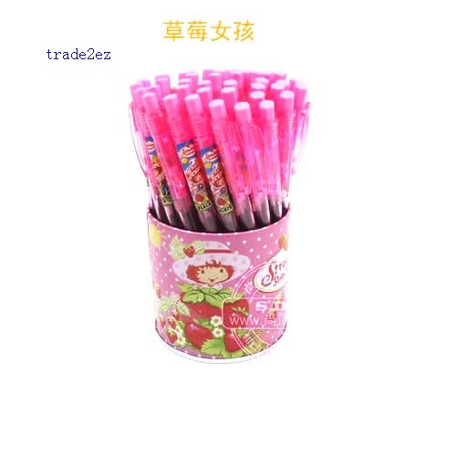 Strawberry Shortcake Cartoon style ball pen, Novelty promotional pen