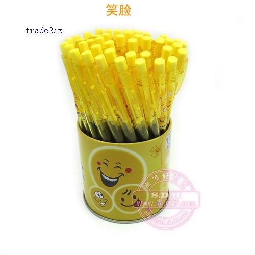 Smile Face Point Pen for Gift/lot & Free Shipping