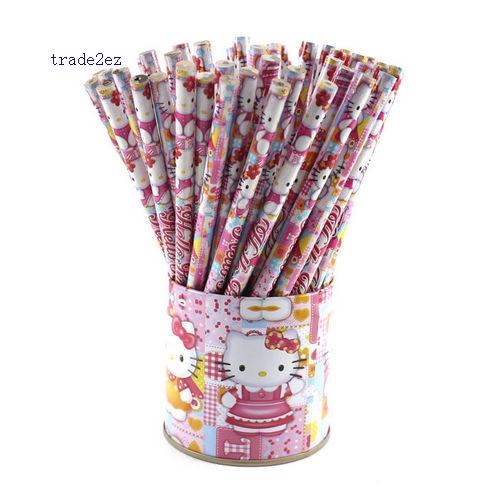 Hello Kitty Wooden Pencil Cartoon Animal Pencil preschool education pencil