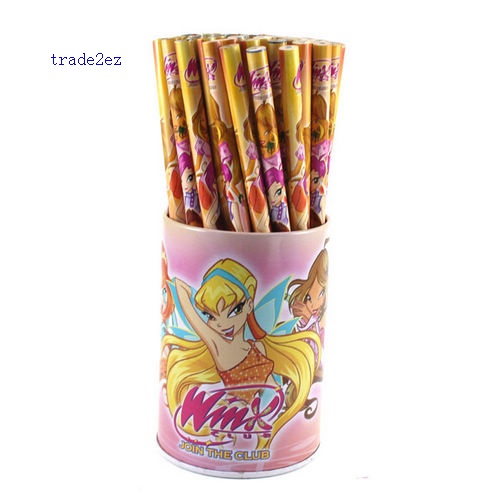 Winx club Wooden Pencil Cartoon Animal Pencil preschool education pencil