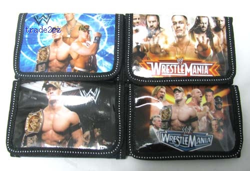 WWE Wrestling wallet coins bag mix order
