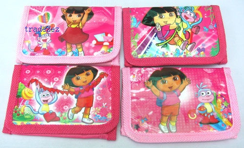 Dora Cartoon Purses Coin Wallet