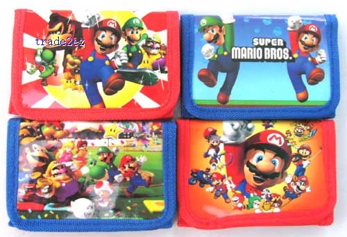 Super Mario Coin Purse cartoon wallets purses