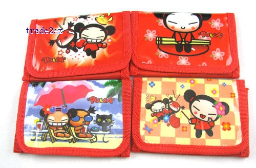 Pucca Girl`s cartoon Purses coin Wallet