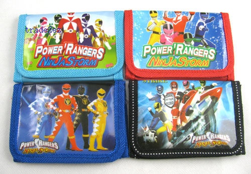 power rangers WALLET BOYS COINS MONEY PURSE CHINA SELLER NEW