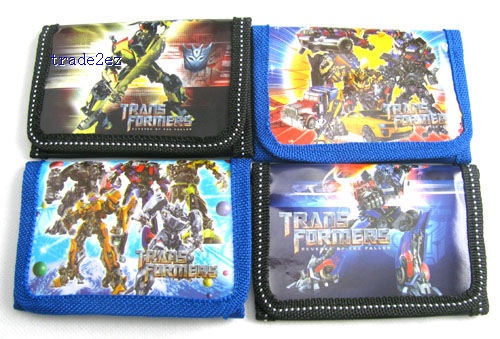 Transformers Cartoon Kid's Purses coin Wallets new Bag