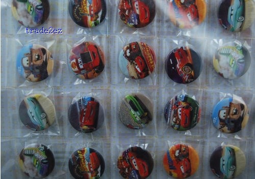 Pixar Car 95 3 cm Assorted Fashion pin badge